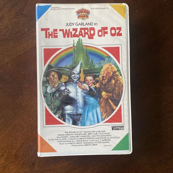 The Wizard of Oz (VHS, 1987) Judy Garland - Picture 1 of 7